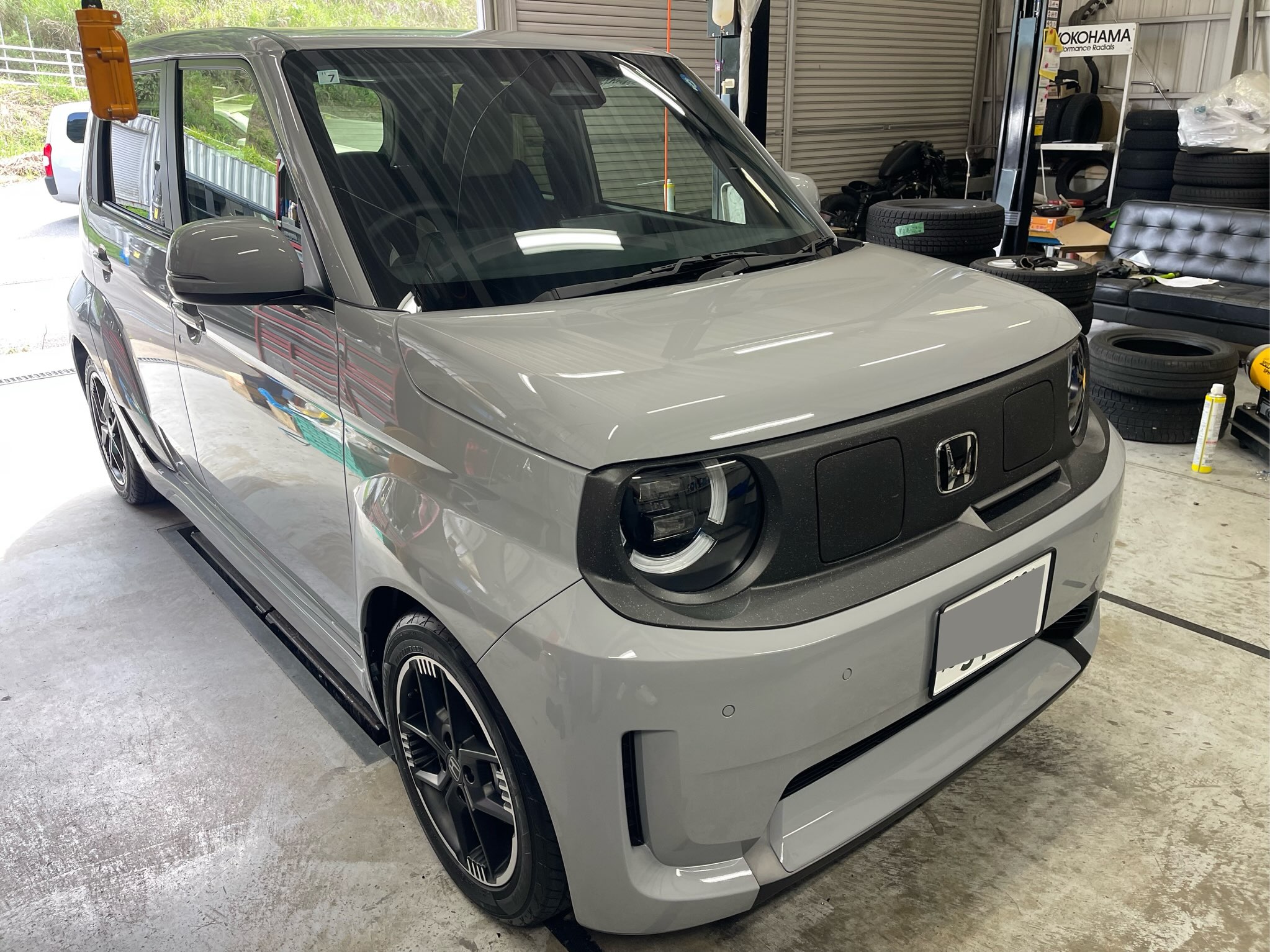 INFINITEでボディーコーティングを施工したホンダ スーパーワン